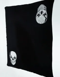 Outlet Foil Star Eye Skull Cashmere Blanket Limited Edition W/ Custom Box Lifestyle