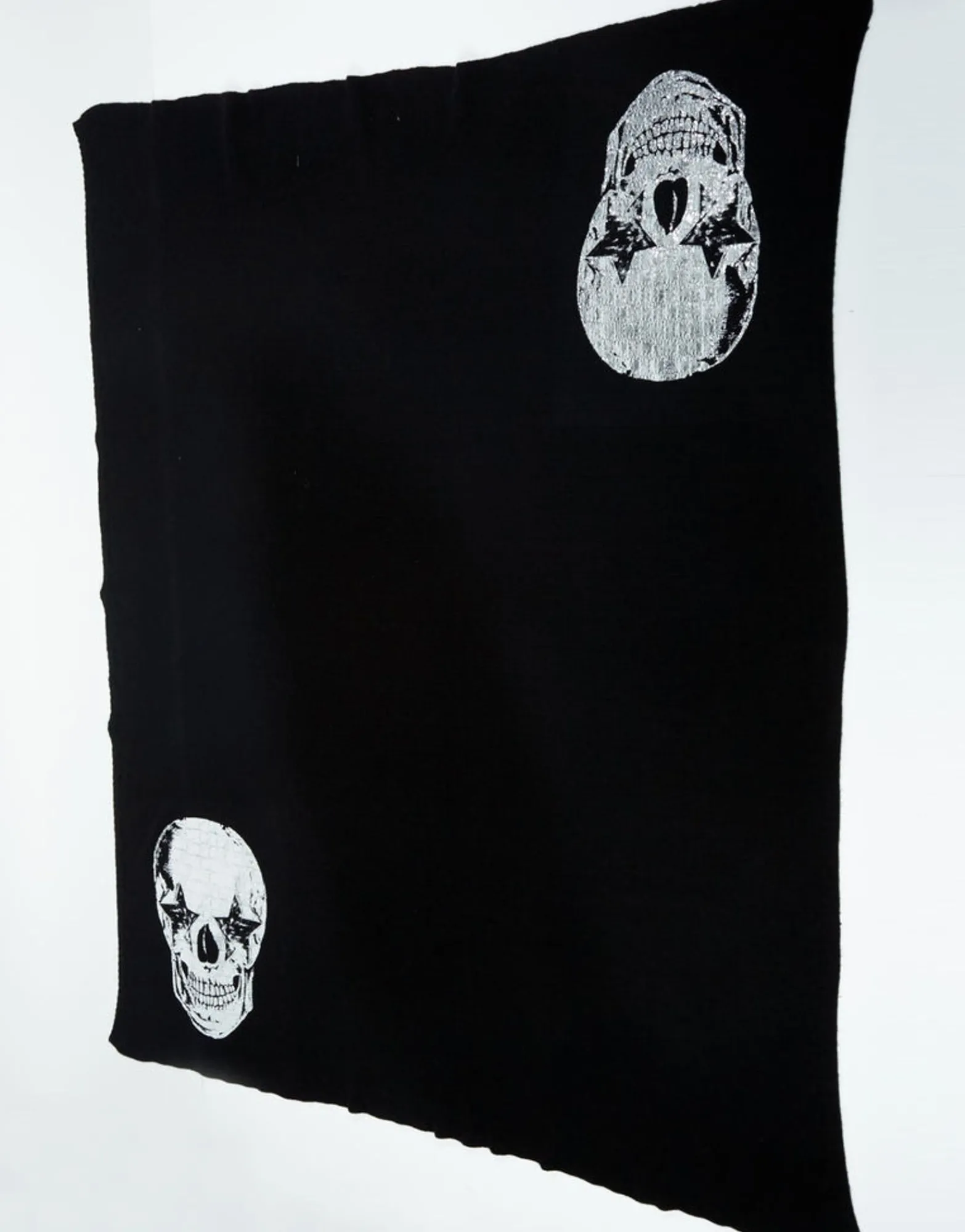 Outlet Foil Star Eye Skull Cashmere Blanket Limited Edition W/ Custom Box Lifestyle