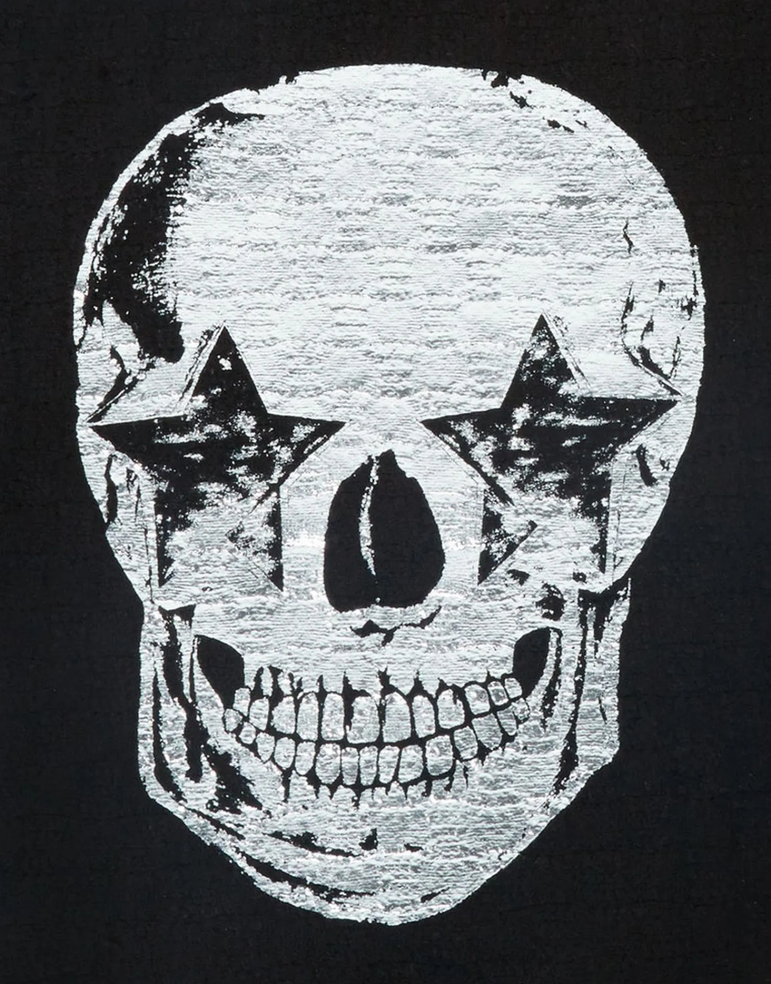 Outlet Foil Star Eye Skull Cashmere Blanket Limited Edition W/ Custom Box Lifestyle