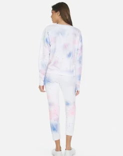 Clearance Galaxy Lip Women'S Crop Sweatpant | Alana By Women Crop Sweatpants