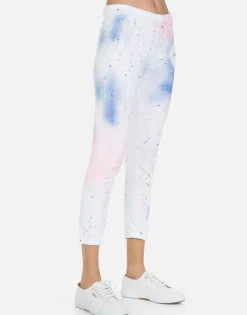 Clearance Galaxy Lip Women'S Crop Sweatpant | Alana By Women Crop Sweatpants