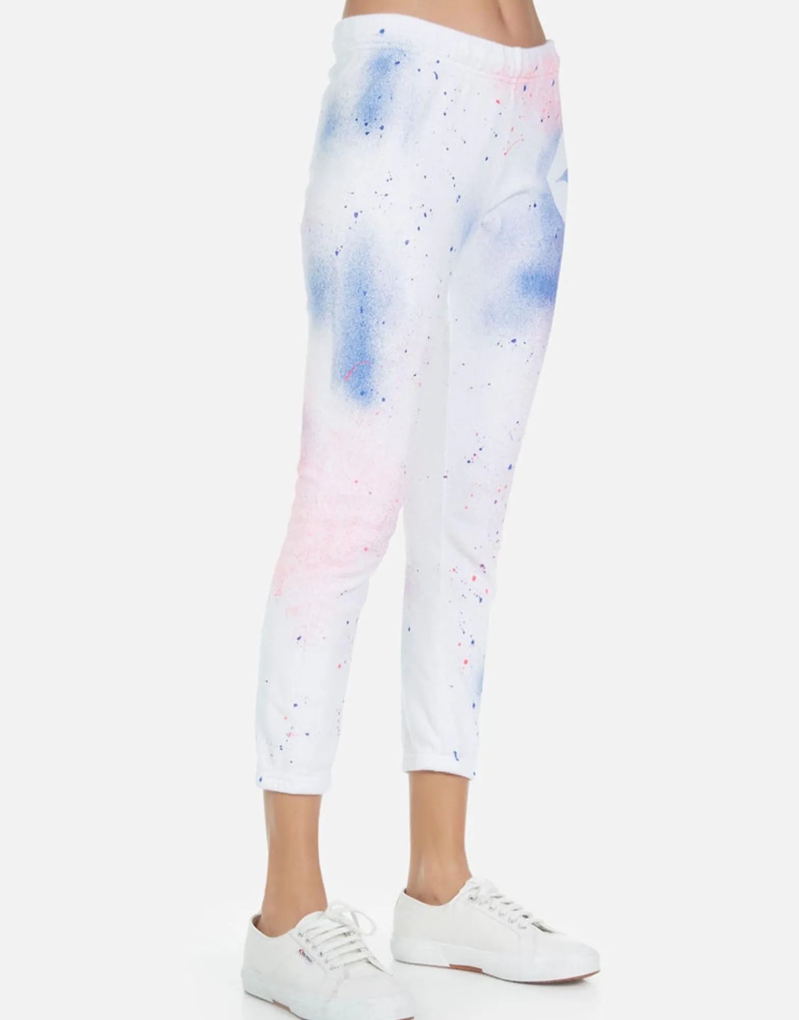 Clearance Galaxy Lip Women'S Crop Sweatpant | Alana By Women Crop Sweatpants