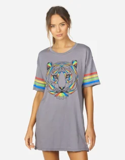 Fashion Geneva Geo Tiger Women Dresses