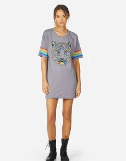 Fashion Geneva Geo Tiger Women Dresses