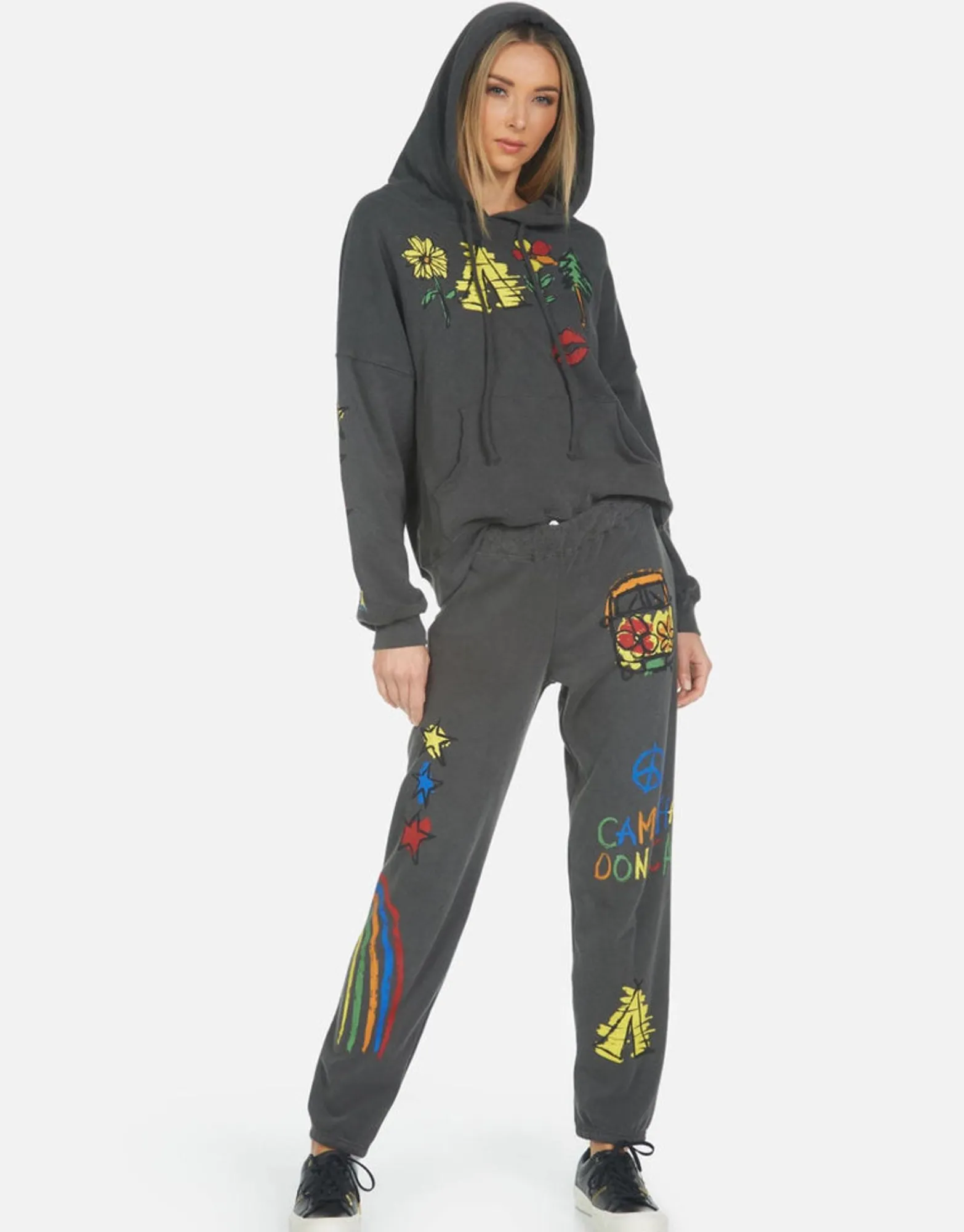 Cheap Gia Camp Hair Don'T Care Women Long Sweatpants