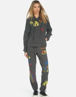 Cheap Gia Camp Hair Don'T Care Women Long Sweatpants