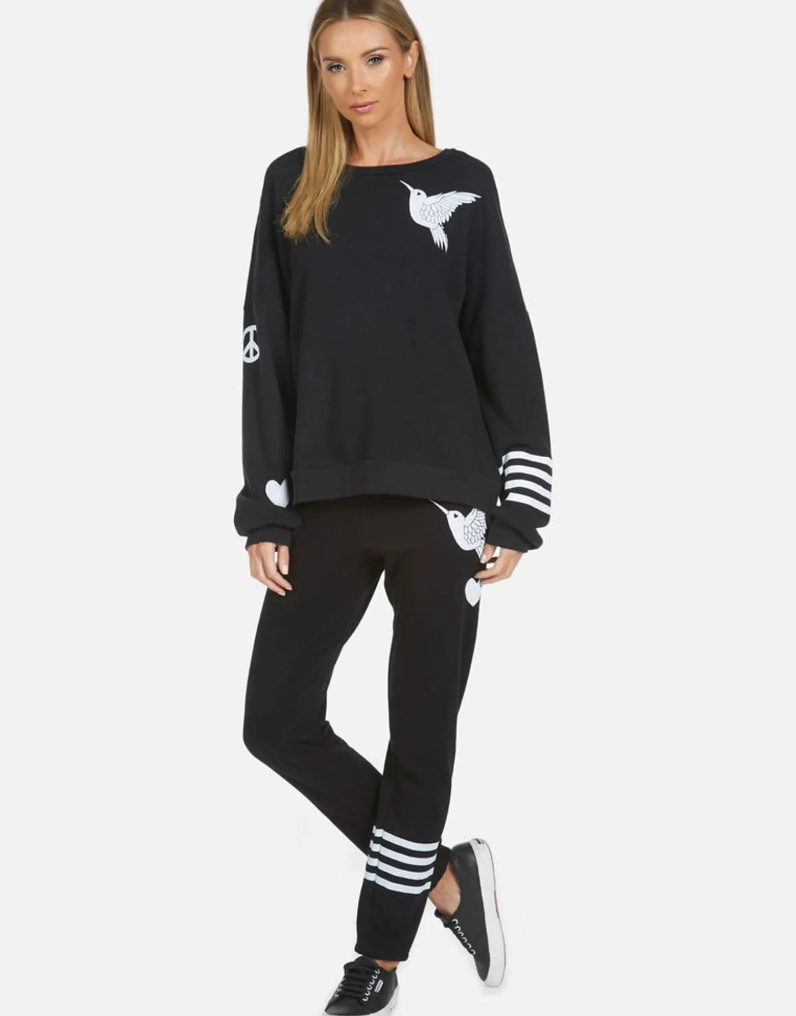 Best Gia Hummingbird Love Women Long Sweatpants