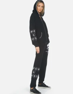 Flash Sale Gia Music Skull Women Long Sweatpants