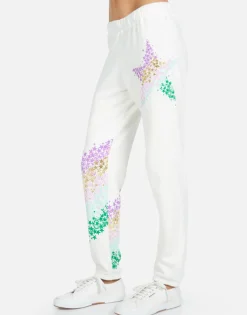 Best Sale Gia Star Confetti Women Long Sweatpants