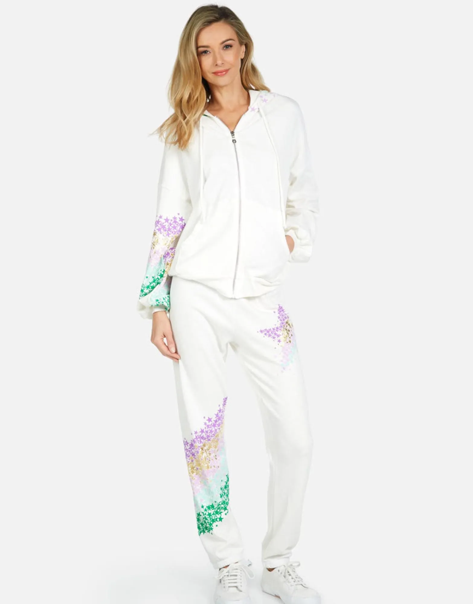 Best Sale Gia Star Confetti Women Long Sweatpants