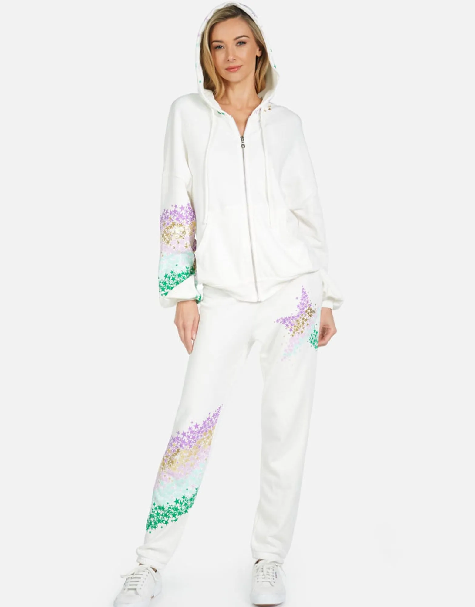 Best Sale Gia Star Confetti Women Long Sweatpants