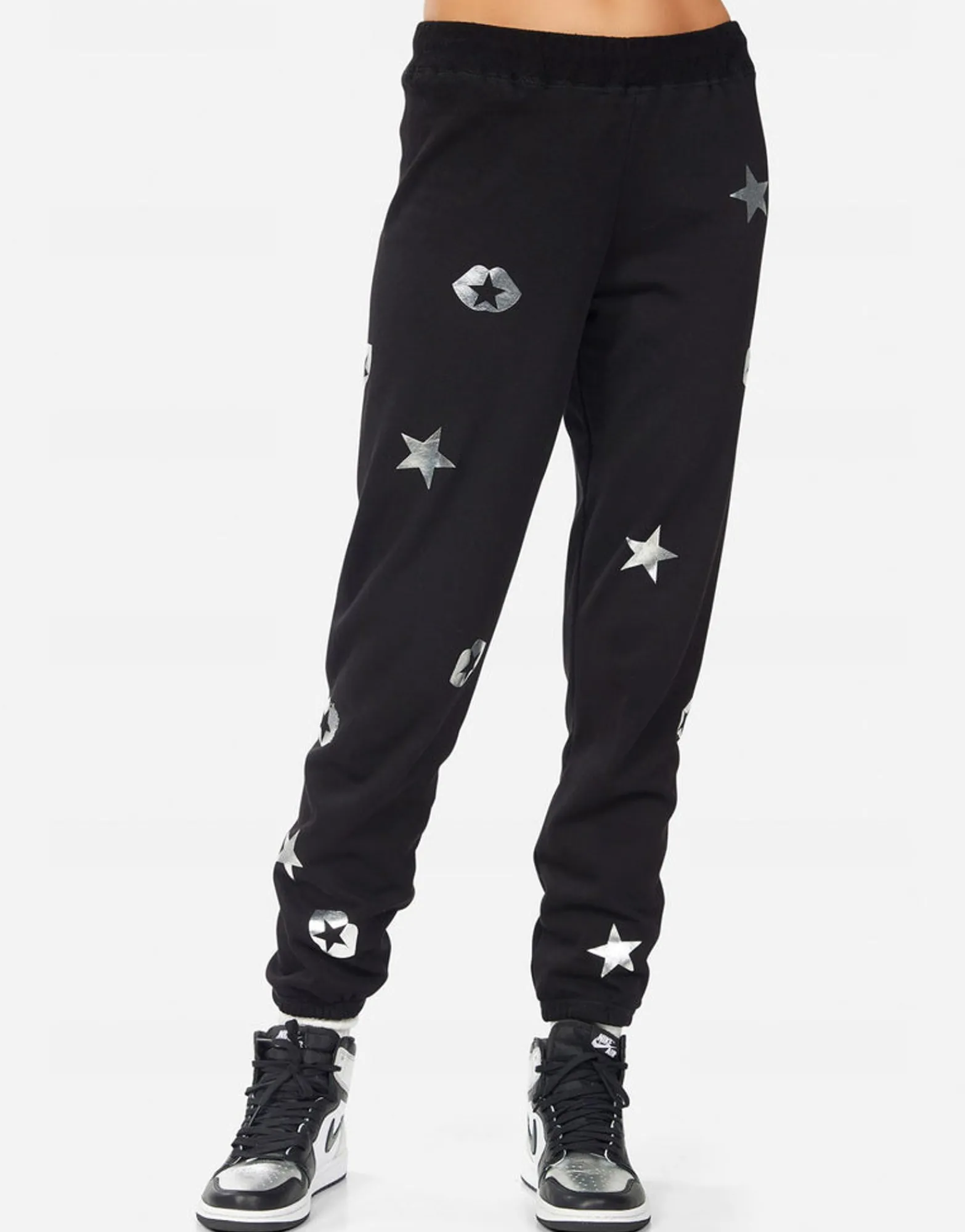 Flash Sale Gia Star Lip Elements Women Crop Sweatpants