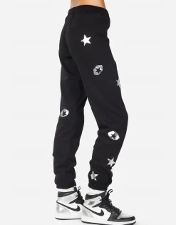 Flash Sale Gia Star Lip Elements Women Crop Sweatpants