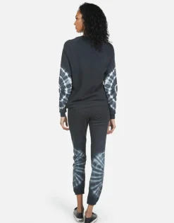 Store Gia Text Happy Face Women Long Sweatpants
