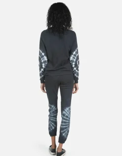 Store Gia Text Happy Face Women Long Sweatpants