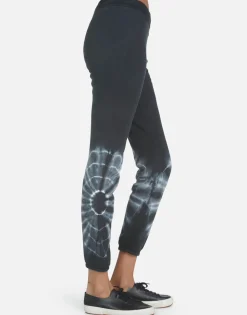 Store Gia Text Happy Face Women Long Sweatpants