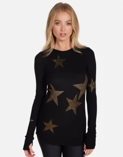 Online Gold Crystal Multi Stars Thermal In | Mckinley By Women Long Sleeve