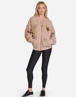 New Gold Crystal Multi Stars Jacket In | Arlette By Women Long Sleeve