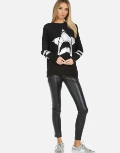 Cheap Halsey Star Shark Women Sweaters & Knits