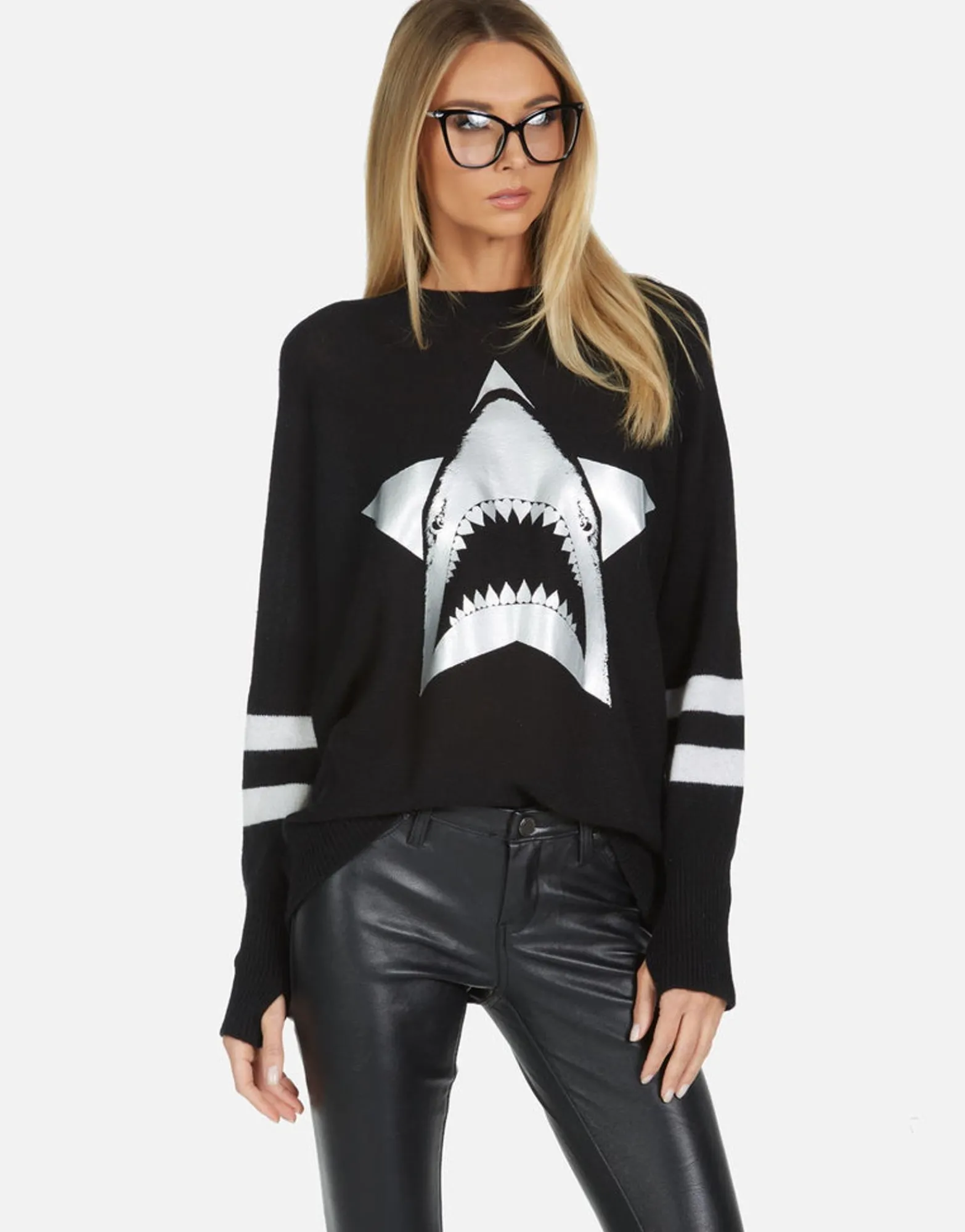 Cheap Halsey Star Shark Women Sweaters & Knits