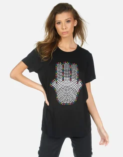 Shop Hamsa Elements Boyfriend Tee | Wolf By Women Short Sleeve