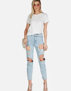 Fashion Happy Cloud Hamsa S/S Vintage Tee | Croft By Women Short Sleeve
