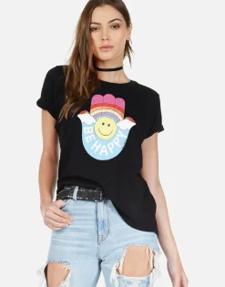 Best Sale Happy Hamsa Vintage Ss Tee | Edda By Women Short Sleeve