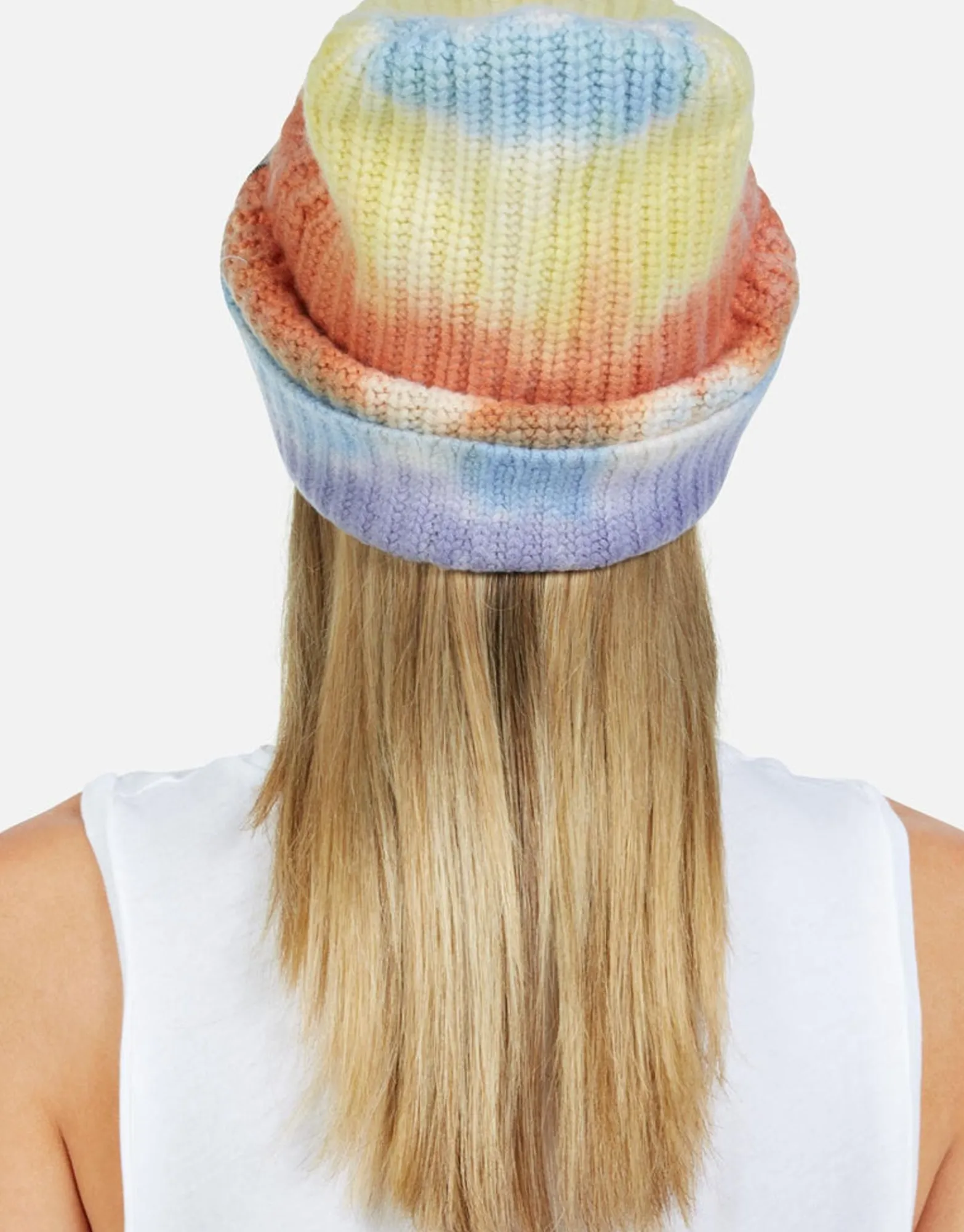 New Happy Peace Love Cashmere Slouch Beanie | Blix By Women Sweaters & Knits
