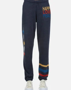 Outlet Happy Peace Love Sweatpant | Brynn By Women Long Sweatpants