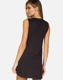Best Happy Pizza Sleeveless Mini Dress | Deanna By Women Dresses