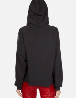 Shop Happy Skull Flower Pullover Hoodie | Autumn By Women Hoodies