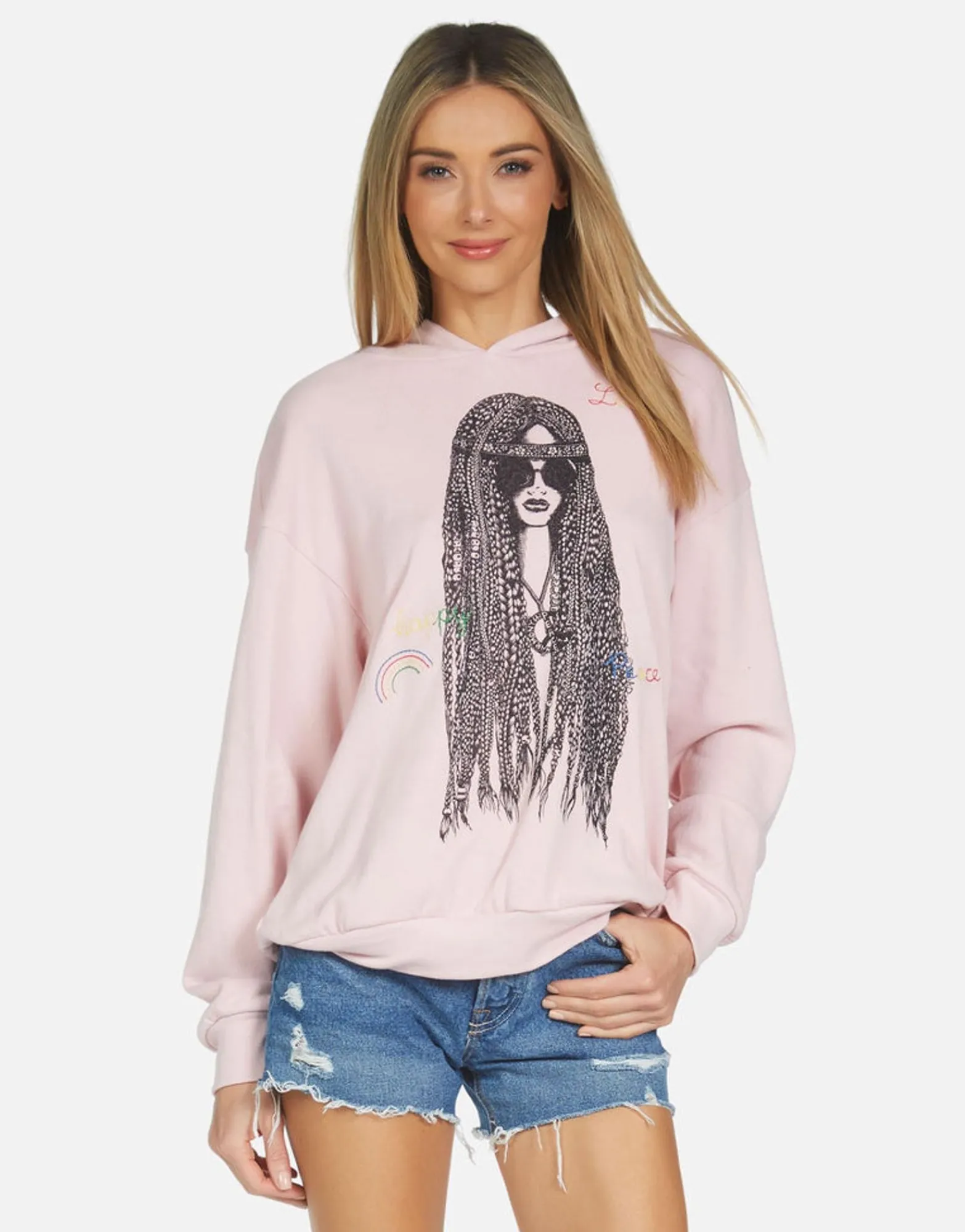 Store Harmony Hippie Girl Women Hoodies