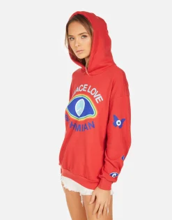 Clearance Harmony Peace Evil Eye Women Hoodies