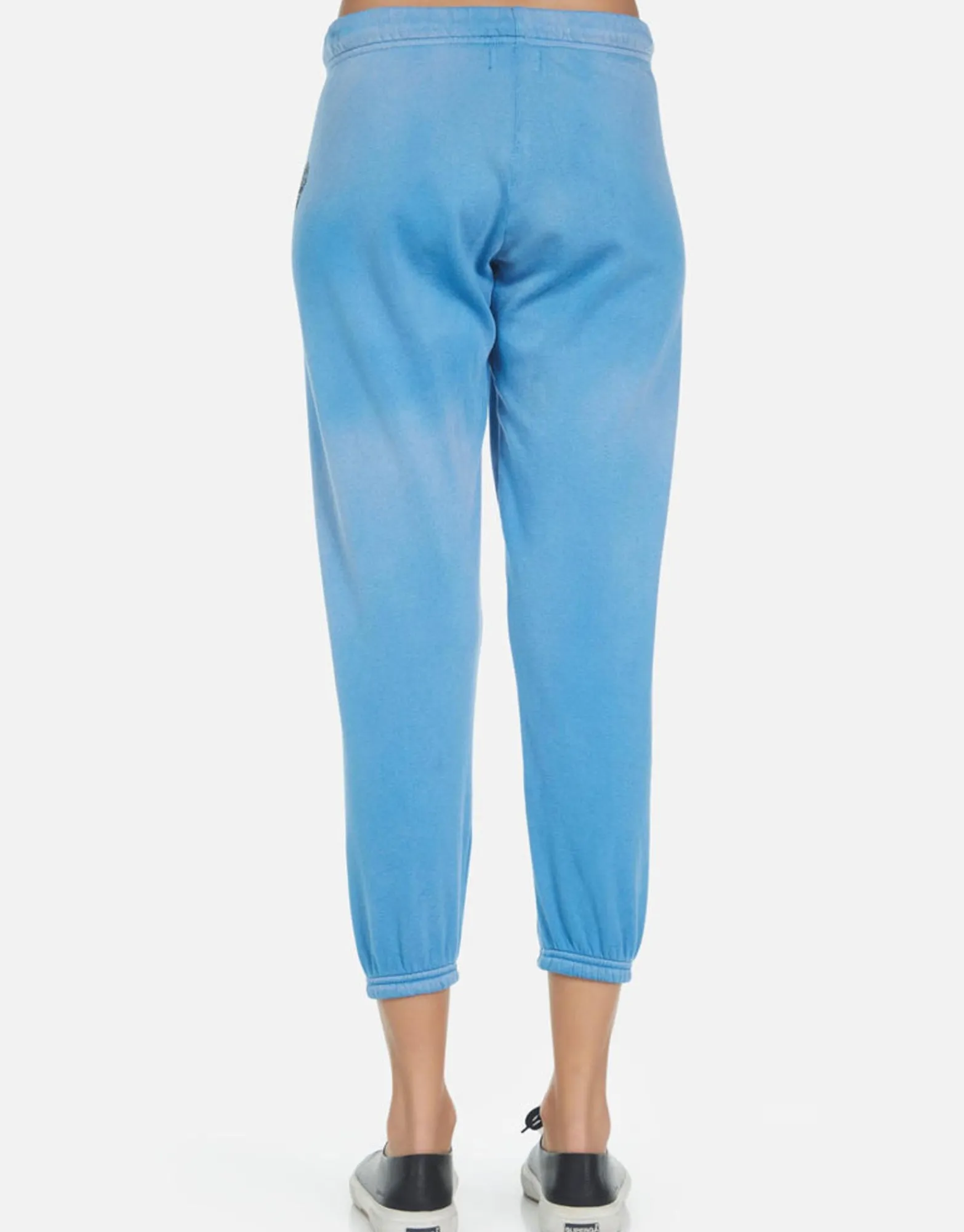 Discount Heart Leopard Cropped Sweatpant | Alana By Women Crop Sweatpants