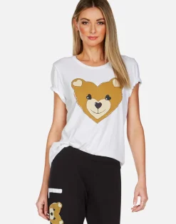 Cheap Heart Teddy S/S Vintage Tee | Croft By Women Short Sleeve