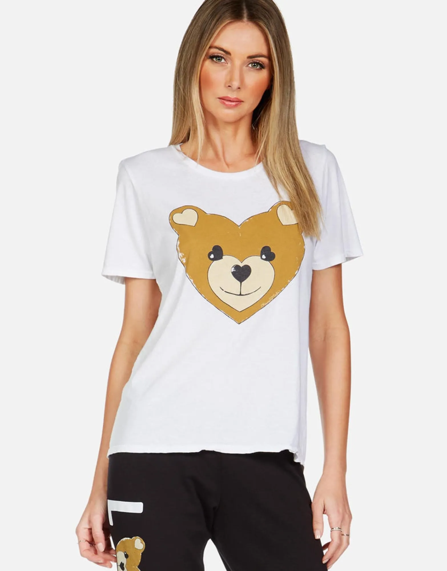 Cheap Heart Teddy S/S Vintage Tee | Croft By Women Short Sleeve