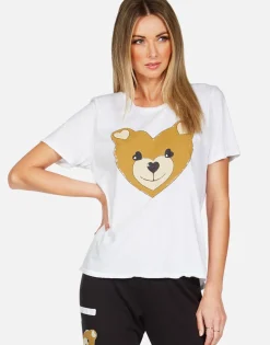 Cheap Heart Teddy S/S Vintage Tee | Croft By Women Short Sleeve