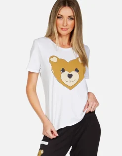 Cheap Heart Teddy S/S Vintage Tee | Croft By Women Short Sleeve
