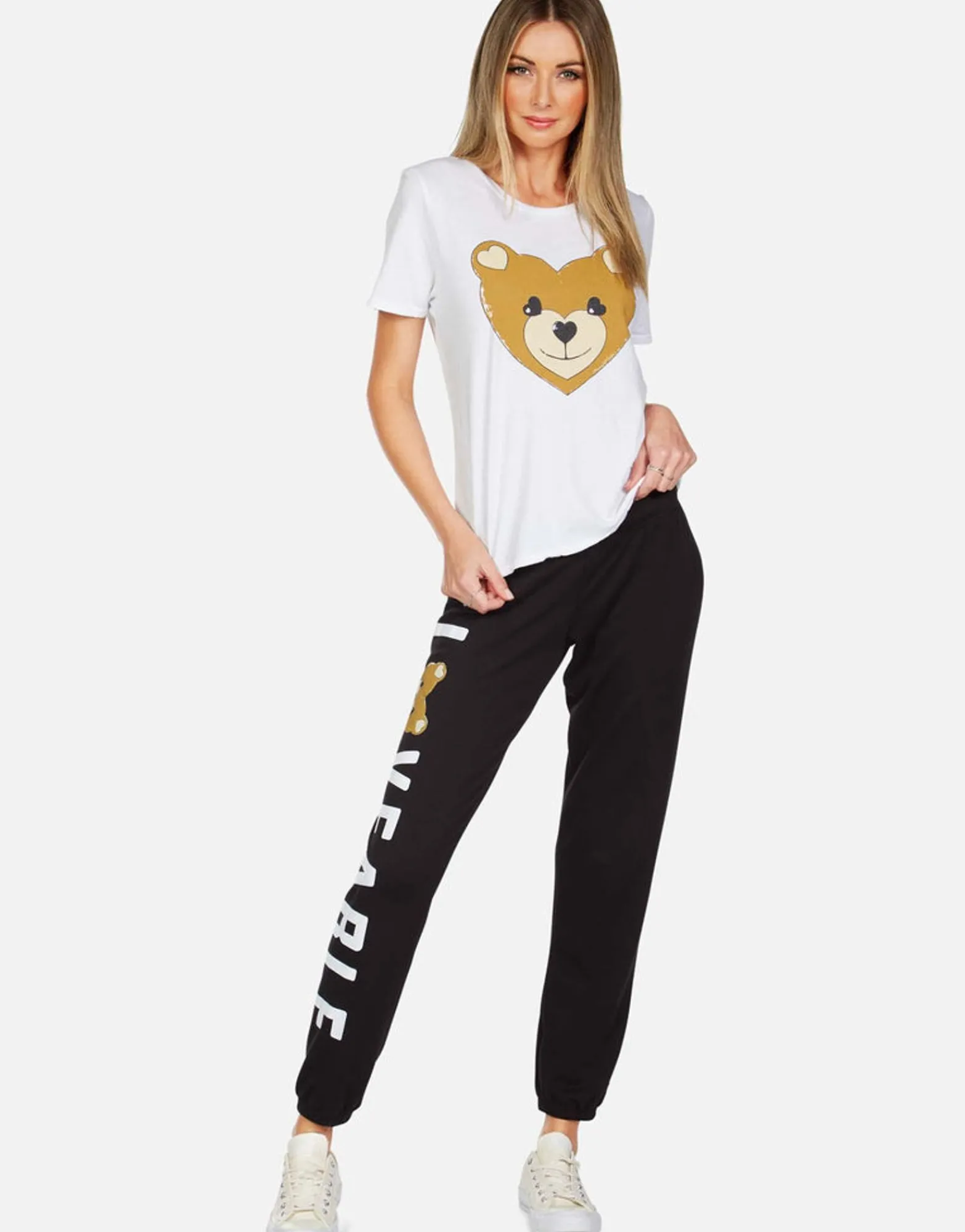Cheap Heart Teddy S/S Vintage Tee | Croft By Women Short Sleeve