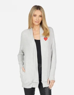 Hot Heartface Cardigan Wrap In | Aragon X By Women Long Sleeve