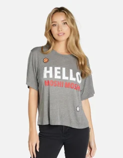 Fashion Hello Moshi Boxy Crop Tee In | Linnea By Women Short Sleeve