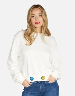 Outlet Hello Moshi Crop Pullover In | Spalding By Women Long Sleeve