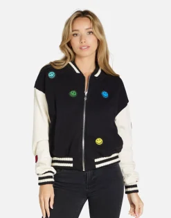 Best Sale Hello Moshi Jacket In Black/ Bone | Taissa By Women Jackets