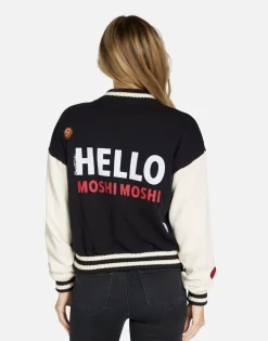 Best Sale Hello Moshi Jacket In Black/ Bone | Taissa By Women Jackets