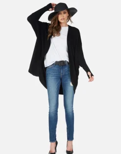 Online Hippie Peace Love Patches Cardigan Wrap | Irina By Women Sweaters & Knits