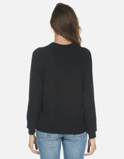 Fashion I'M A Mess L/S Raglan Pullover | Everly By Women Long Sleeve