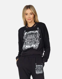 Fashion Indigo Rock Truck Women Long Sleeve