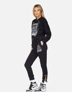 Fashion Indigo Rock Truck Women Long Sleeve