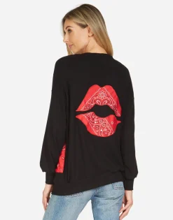 Best Ingrid Bandana Lip Women Sweaters & Knits
