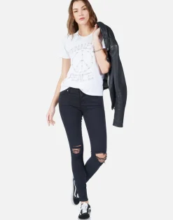 New Inner Peace Bones S/S Vintage Tee W/ Studs | Croft By Women Short Sleeve